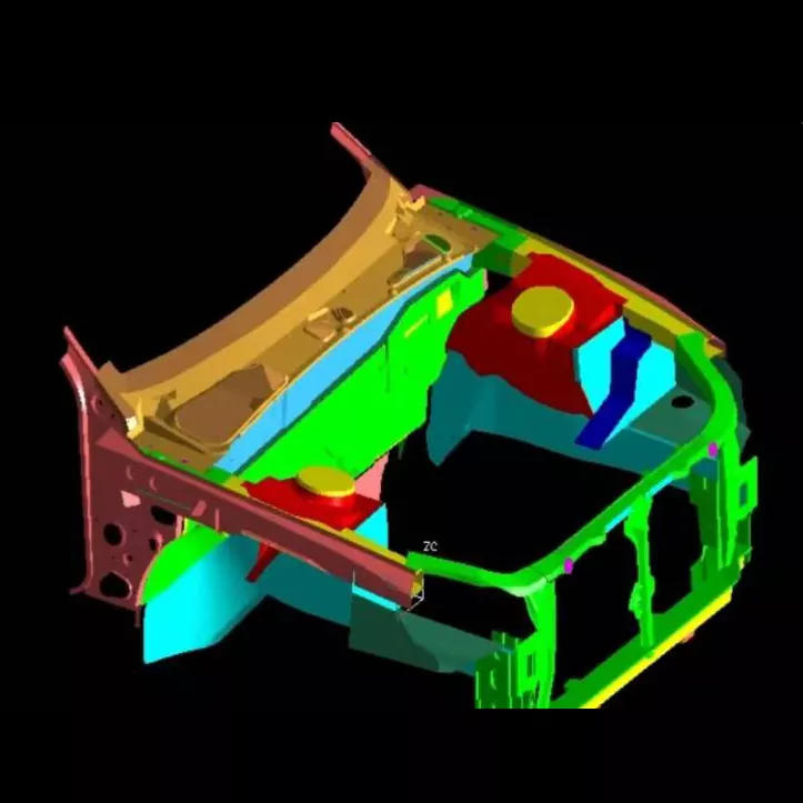 স্বয়ংচালিত ইঞ্জিন কম্পার্টমেন্ট সমাবেশ স্ট্যাম্পিং মারা যায়