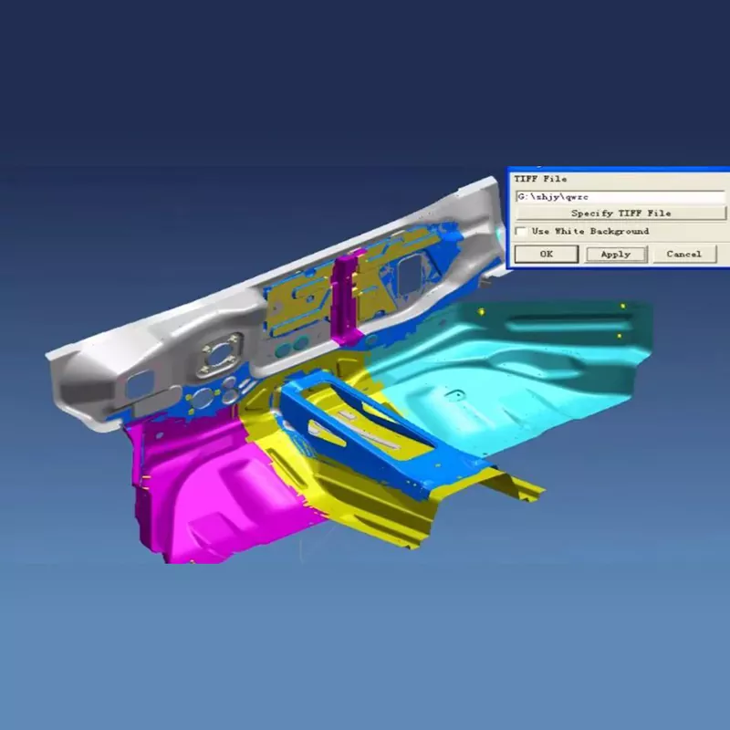 অটোমোটিভ ফ্রন্ট প্যানেল অ্যাসেম্বলি স্ট্যাম্পিং মারা যায়