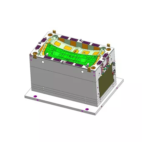 অটোমোটিভ রিয়ার টেলগেট ট্রিম প্যানেল ইনজেকশন ছাঁচ