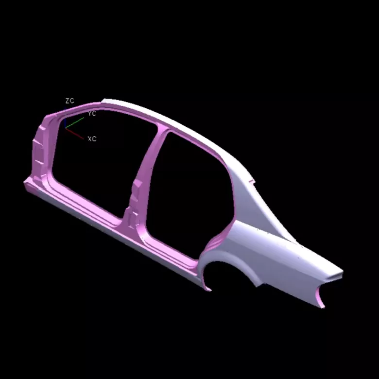 স্বয়ংচালিত ডান পাশে প্যানেল স্ট্যাম্পিং ডাই